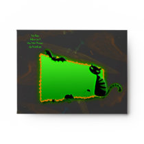 Halloween Party Invitation Envelope A-2 Size
