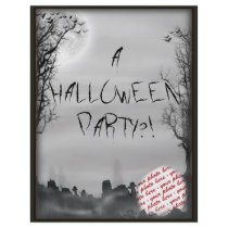 HALLOWEEN PARTY INVITATION flyers