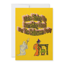 Halloween Party Invitations