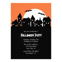 Halloween Party Invitations