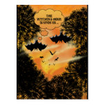 Halloween party invitations - customizable post card