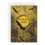 Halloween party invitations - customize template