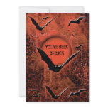 Halloween party invitations - customize template