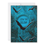Halloween party invitations - customize template