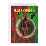 Halloween party invitations - customize template