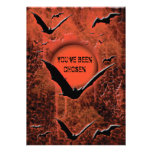 Halloween party invitations - customize template
