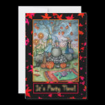 Halloween Party Invitations Little Witch Party