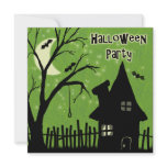 Halloween Party Invitations Spooky Haunted House