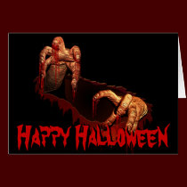Halloween Party Invitations Zombie Custom Cards cards