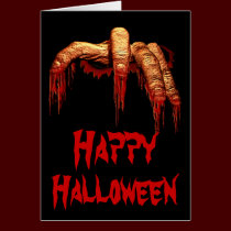 Halloween Party Invitations Zombie Horror Cards cards