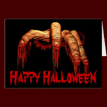 Halloween Party Invitations Zombie Horror Cards cards