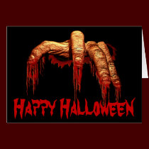 Halloween Party Invitations Zombie Horror Cards cards