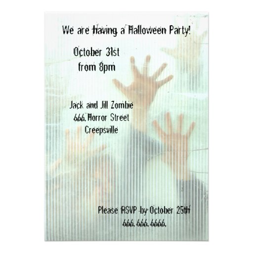 halloween party invite