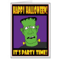 HALLOWEEN PARTY INVITE CARD card