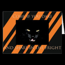 Halloween Party Invite Card