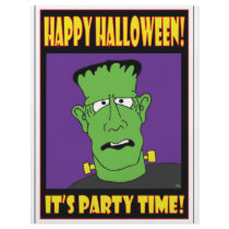 HALLOWEEN PARTY INVITE CARD flyers by MONSTERVISIONS HALLOWEEN PARTY INVITE CARD flyers
