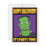 HALLOWEEN PARTY INVITE CARD