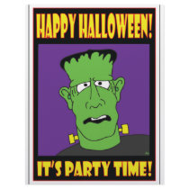 HALLOWEEN PARTY INVITE CARD letterhead