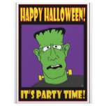 HALLOWEEN PARTY INVITE CARD LETTERHEAD DESIGN