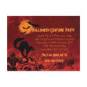 Halloween Party Invite postcards by dmboyce Halloween Party Invite postcards