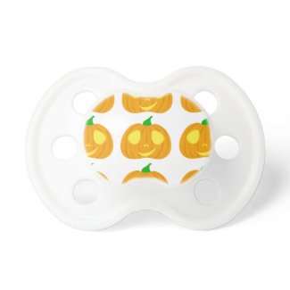 halloween party jackolantern cartoon print 2013 baby pacifiers