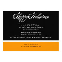 Halloween Party Personalized Invite