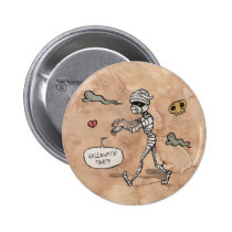 Halloween Party buttons