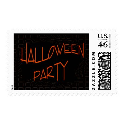 Halloween Party postage