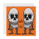 Halloween Party Skeletons Host a Party Invitations