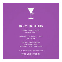 Halloween Party | Spider Cocktail Custom Invite