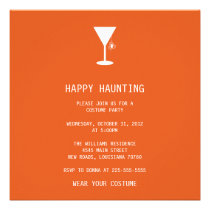 Halloween Party | Spider Cocktail Personalized Announcement