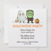 Halloween Party Trick or Treater Invitations invitation