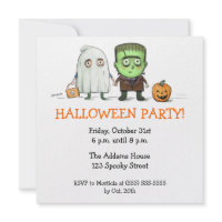 Halloween Party Trick or Treater Invitations invitation