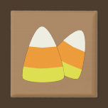 Halloween Patchwork Candy Corn Magnet magnets