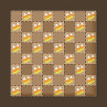 Halloween Patchwork Candy Corn Magnet magnets