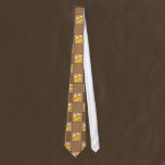 Halloween Patchwork Candy Corn Tie ties