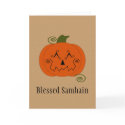 Halloween Patchwork Pumpkin Card