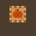 Halloween Patchwork Pumpkin T-Shirt t-shirts