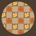 Halloween Patchwork Sticker