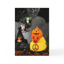 Halloween Peace Ducky cards