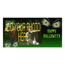 Halloween photo card photo cards by llewsilverhand2 Halloween photo card photo cards