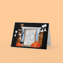 Halloween Photo Greeting Card