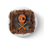 Halloween Pirate Button