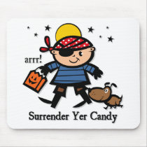 Halloween Pirate mousepads by pinkinkart Halloween Pirate mousepads