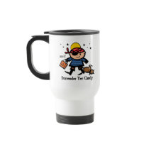 Halloween Pirate mugs by pinkinkart Halloween Pirate mugs
