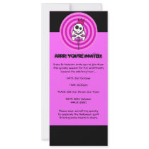 Halloween Pirate Queen Invitation by halloween4you Halloween Pirate Queen Invitation