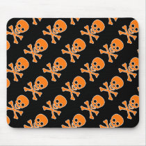 Halloween Pirate Skulls Mousepad