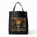 Halloween Pirate Trick or Treat Candy Bag bag