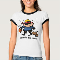 Halloween Pirate t-shirts by pinkinkart Halloween Pirate t-shirts