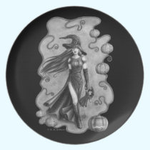 Halloween plates